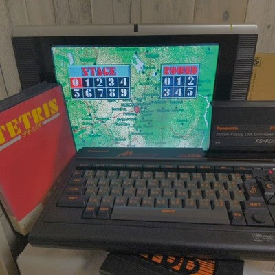 TETRIS MSX2 BPS 3.5in Floppy Disk Complete with Manual and Plastic Case Japan