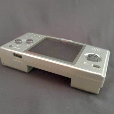 SNK Neo Geo Pocket Color Platinum Silver Handheld Console Working Complete Box
