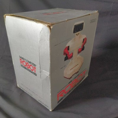 Vintage 1985 Nintendo Famicom Robot R.O.B. HVC-012 Box Manual Japan For Parts