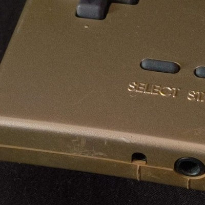 Used, Nintendo Gameboy Light Gold color console MGB-101, Working, Japan
