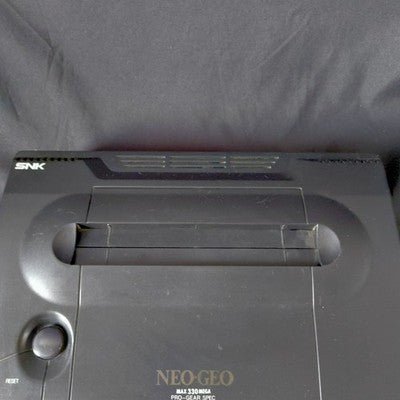 Neo Geo AES Pro-Gear Spec Console Controller Set SNK Working Rare Japan Import