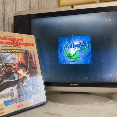 Advanced Dungeons & Dragons: DragonStrike SHARP X68000 Game, Japan, Working