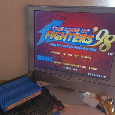 SNK The King of Fighters 98 Neo Geo MVS Arcade Cartridge Tested Working Japan
