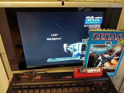 Zexas Limited Revolution db-Soft MSX MSX2 Cartridge Manual Boxed Set Working