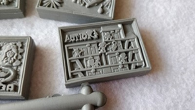 Nintendo Famicom Game Rubber Relief Stamp Set of 19 Wholesale Lot Japan Import