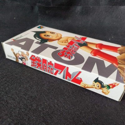 Tetsuwan Atom Astro Boy Super Famicom Cartridge, Manual, Box set, Working, Japan