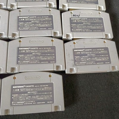 Nintendo 64 N64 Game Cartridge Bulk Lot of 18 Mario Zelda Pokemon Yoshi Japan