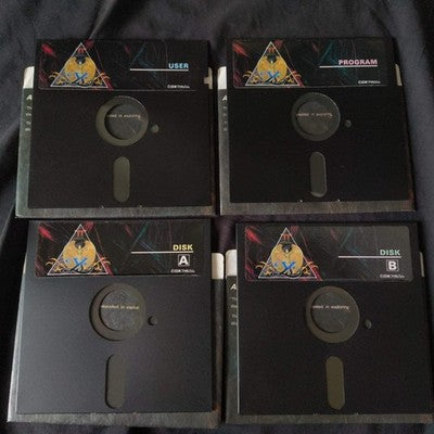 PC-8801 Ys2 Ancient Ys Vanished Game Disks, Manual, Box, Partly tested, Japan
