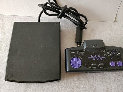 NEC PC Engine Cordless Multi Tap Receiver PI-PD11 Cordless Pad PI-PD12 Working