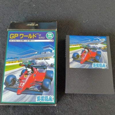 Monaco GP GP World Pachinko II SG-1000 Sega 3 Game Lot Working Vintage Japan