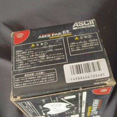 ASCII Pad FT Special Capcom Version Sega Dreamcast Game Controller Boxed Japan
