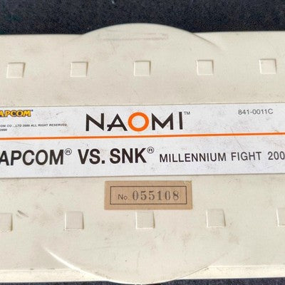 SEGA NAOMI Capcom vs SNK Millennium Fight 2000 Arcade Cartridge Tested Working