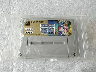Ghost Chaser Densei Super Famicom SFC Cartridge Manual Boxed Set Japan Working