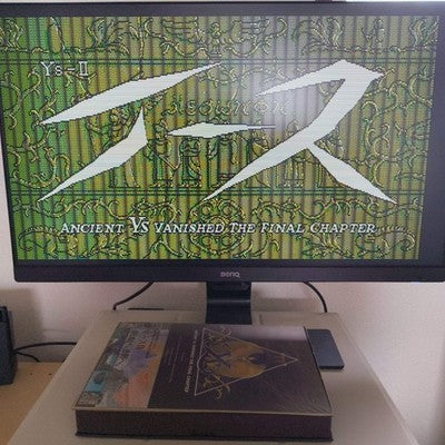 PC-8801 Ys 2 Ancient Ys Vanished The Final Chapter W/Box, manual, set, Japan