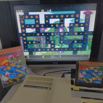 SEGA Opa Opa Mark III Master System Gold Cartridge 1M Mega Complete Japan