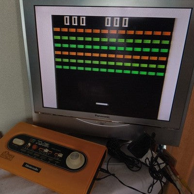 Nintendo TV GAME BLOCK KUZUSHI (CTG-BK6) console system, Manual and Box. Working