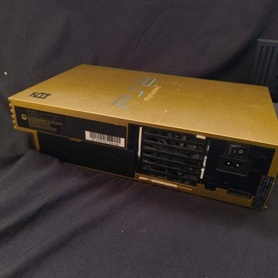 Defective: Disk Tray Stuck, PS2 Hyakushiki Gold Console Limited Edition Z-Gundam