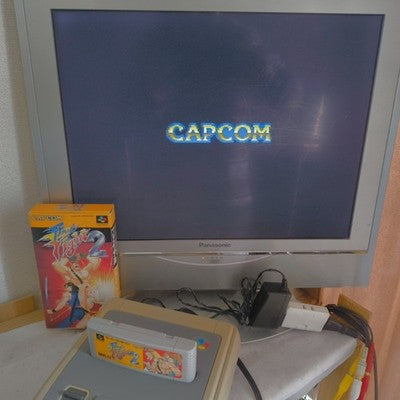 Final Fight 2 Super Famicom Capcom Complete CIB Working Rare Import Japan Boxed