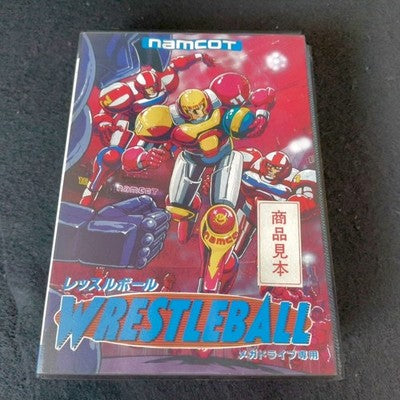 Namcot Wrestleball Sega Mega Drive Cartridge Complete Set Working Rare Japan