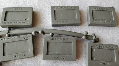 Nintendo Famicom Game Rubber Relief Stamp Set of 19 Wholesale Lot Japan Import