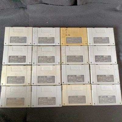 Super Famicom SFC Cartridge Bulk Lot of 16 Final Fantasy V Dragon Ball Z Japan