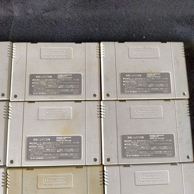 Super Famicom SFC Cartridge Bulk Lot of 16 Romancing SaGa Street Fighter Japan