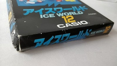 Casio Ice World MSX MSX2 Cartridge with Box and Manual Set Working Japan Import