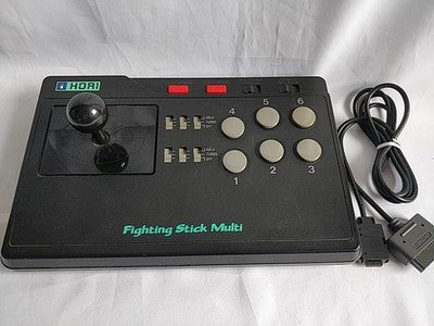 Hori Fighting Stick Multi for SNES PC Engine Megadrive Junk Broken Not Working