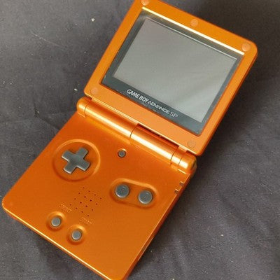 Game Boy Advance SP Pokemon Center Torchic Achamo Orange AC Adapter Working