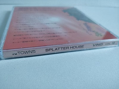 PCE Works Splatter House Reproduction FM Towns Marty Beat em up Game Working
