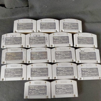 Nintendo 64 N64 Game Cartridge Bulk Lot of 18 Mario Zelda Pokemon Yoshi Japan
