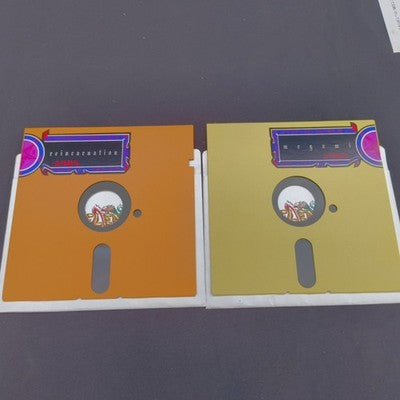 Digital Devil Story Megami Tensei PC-8801 Floppy Disk Game Complete Working