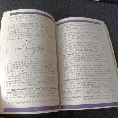 MicroProse Gunship Helicopter Simulation PC-8801SR Complete CIB Working Japan