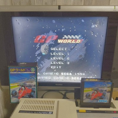 Monaco GP GP World Pachinko II SG-1000 Sega 3 Game Lot Working Vintage Japan