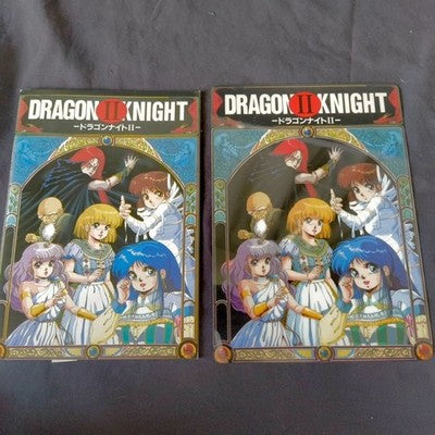 Elf Dragon Knight II X68000 Floppy Disk Game Complete Set Working Japan Import