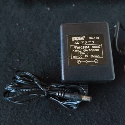 SG-1000 SEGA Computer Video Game Console Boxed AC Adapter Controller Working