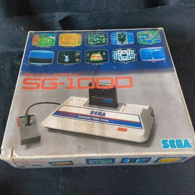 SG-1000 SEGA Computer Video Game Console Boxed AC Adapter Controller Working