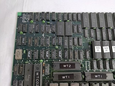 Wardner no Mori Taito JAMMA Arcade PCB Board Instruction Card Copy Japan Working