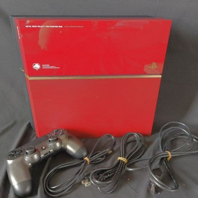 Sony PS4 Metal Gear Solid V Limited Edition Console Controller Confirmed Working