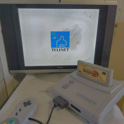 Nintendo Super Famicom Jr Console Set with Pad AC Adapter Games Working Japan