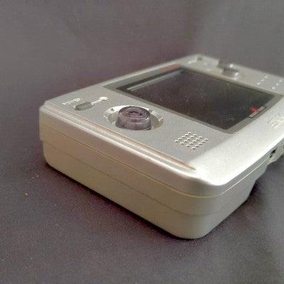 SNK Neo Geo Pocket Color Platinum Silver Handheld Console Working Complete Box