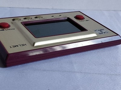 Vintage Nintendo Game and Watch Helmet LSI Screen Handheld Game Japan Working