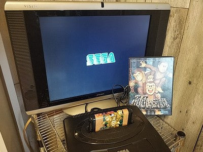 JUJU Densetsu (JUJU Legend) SEGA Mega Drive Japan Complete Boxed Set Working