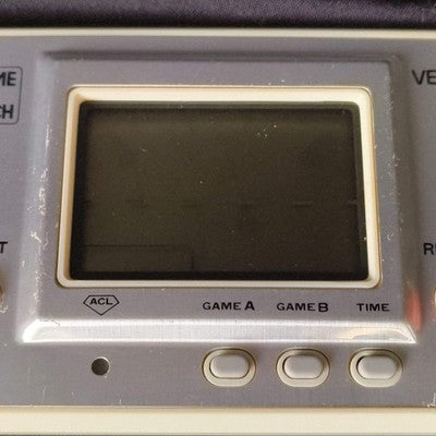 Vintage Nintendo Game & Watch VERMIN wide Screen, Manual, Box set, Japan Working