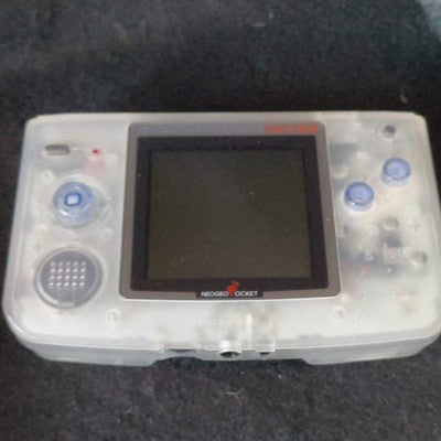 SNK NEOGEO POCKET Color blue Console ARUZE, W/Manual Box set, Working, Japan