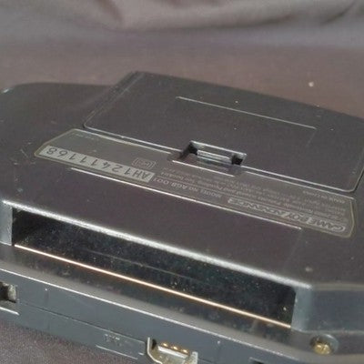 Nintendo Game Boy Advance Console Black with Game For Parts Not Working Japan