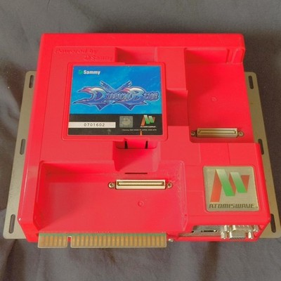 Sammy Dolphin Blue Atomiswave Cartridge and Motherboard Set Working Japan Import