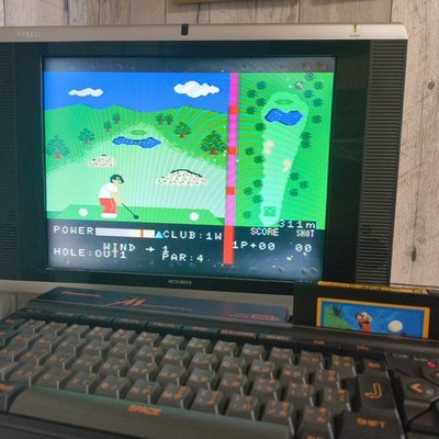 CASIO World Open GPM-114 RC710 MSX /Game Cartrigde only, working, Japan