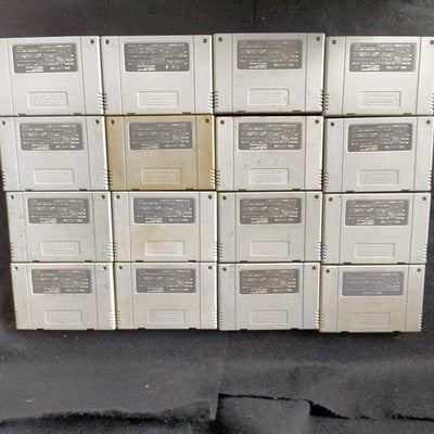 Super Famicom SFC Cartridge Bulk Lot of 16 Romancing SaGa Street Fighter Japan