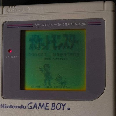 Nintendo Game boy Gray Color Console (DMG-001) ,Manual, Box set, Working, Japan